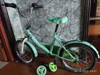 Детский велосипед для девочки 5-7 лет