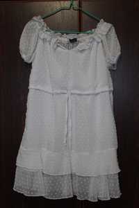 Сукня літня білого кольору