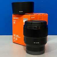 Sony FE 85mm f/1.8 (NOVA - 3 ANOS DE GARANTIA)