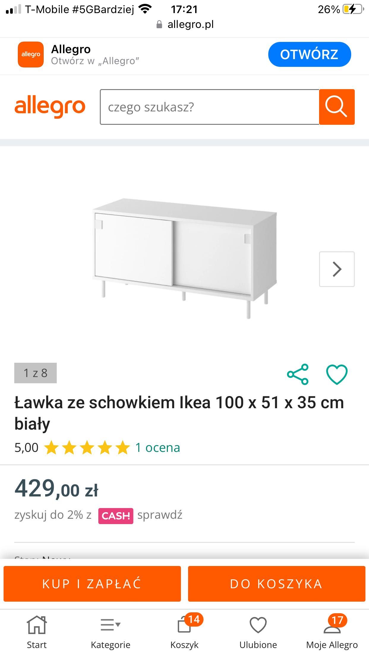 Szafka na buty Ikea Mackapar