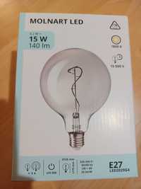 IKEA MOLNART Żarówka LED E27 140 lumenów