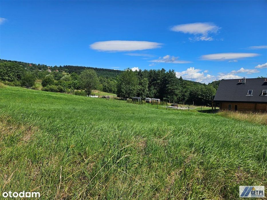 Piękna, widokowa działka Zawoja- Przysłop.