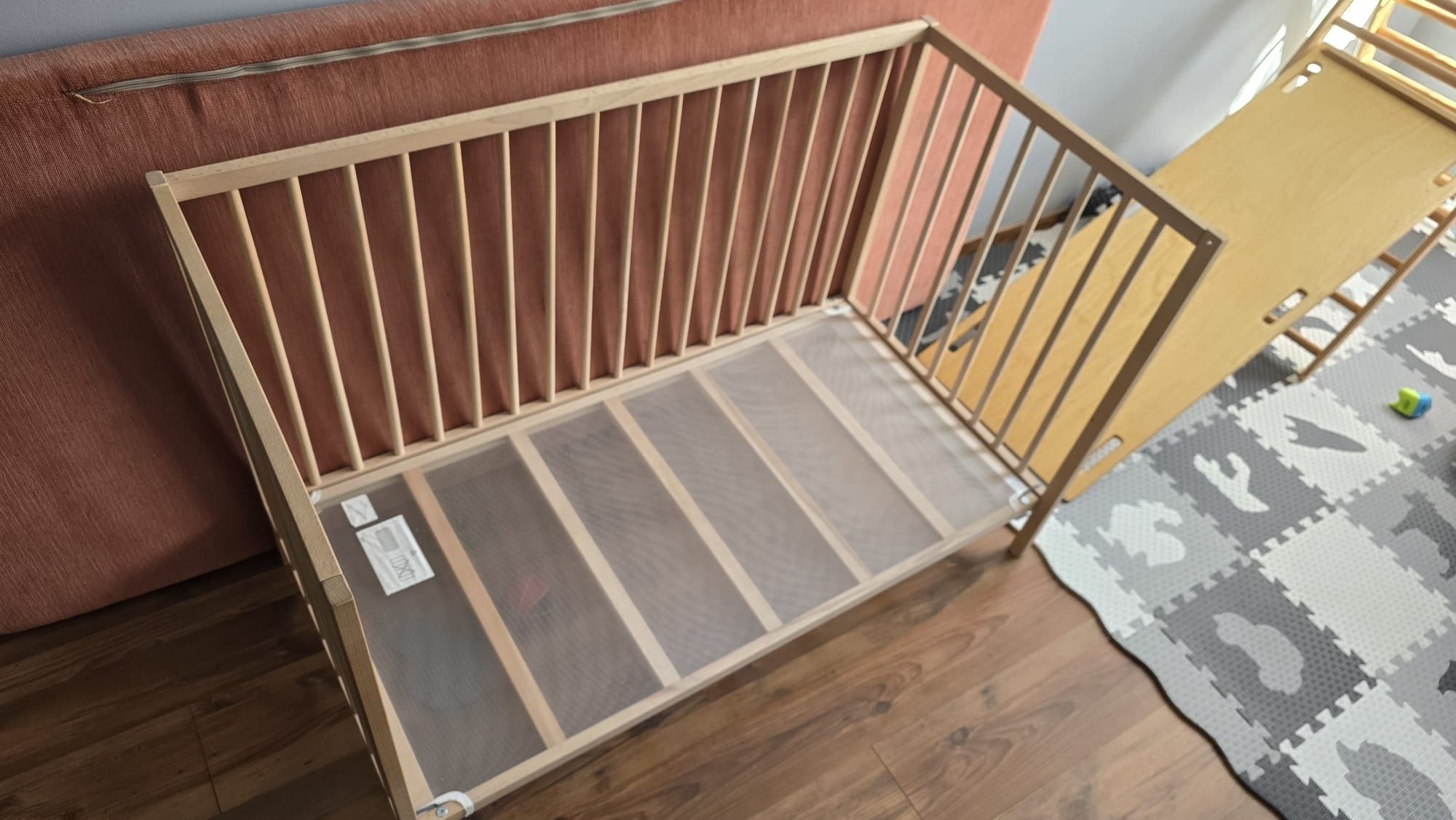 Łóżeczko ikea sniglar i materac hilding dobranocka stan idealny