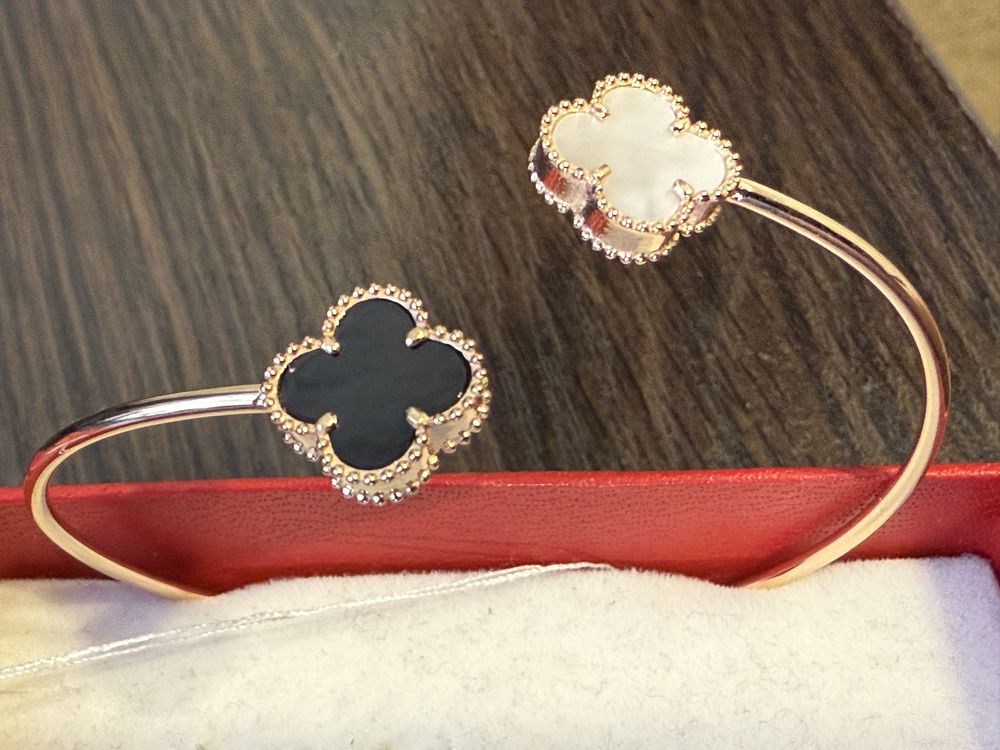Золотой браслет Van Cleef 585 проба распродажа