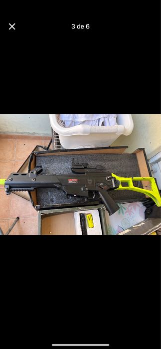Vendo equipamento de airsoft e replicas