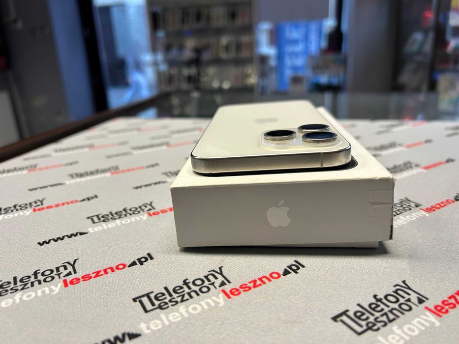 Apple IPhone 15 PRO MAX | 128 GB | Kondycja baterii 85% | szkło GRATIS