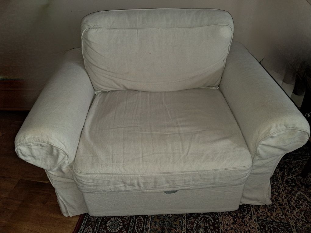 Fotel IKEA rozkładany do spania