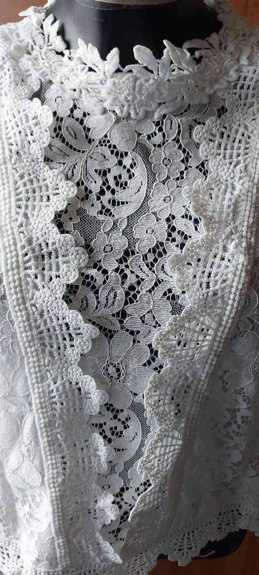 Elegancka krótka bluzka M