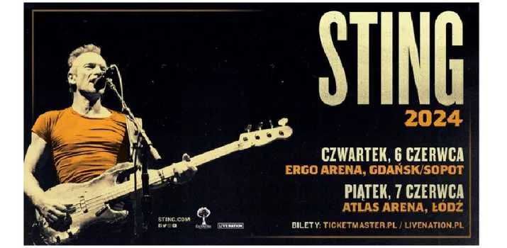 Bilet na koncert - Sting - Łódź 07.06.2024