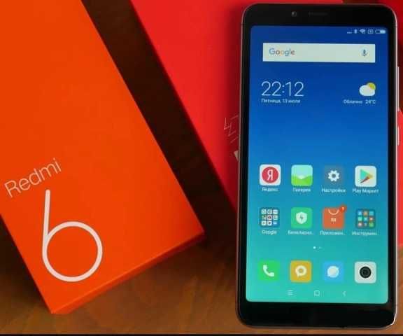 Мобильный Xiaomi Redmi 6-A на 2 сим карты