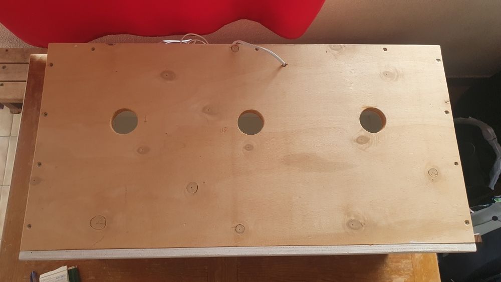 Terrário de madeira