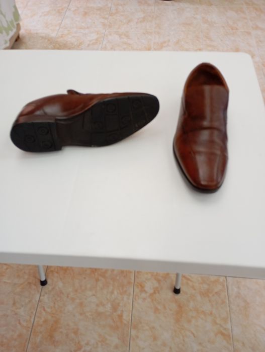 Sapatos homem castanhos