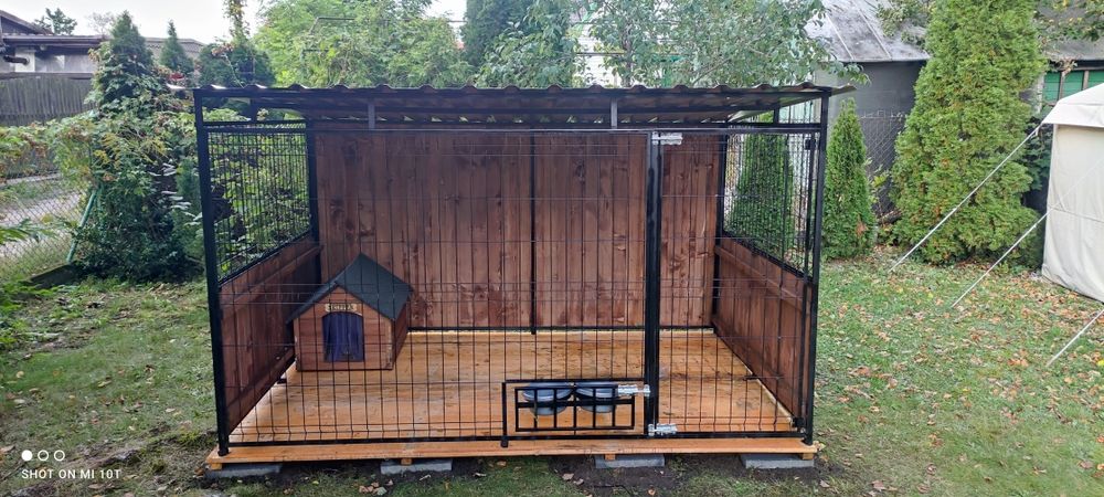 Kojec dla psa 2x2 3x2 3x3 4x3 dowóz montaż dowolny rozmiar