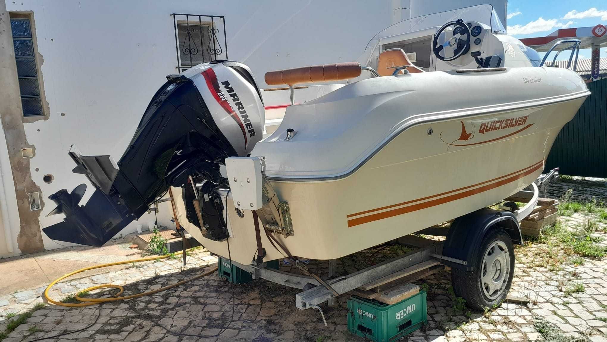 Quicksilver 510 cruiser semicabinado