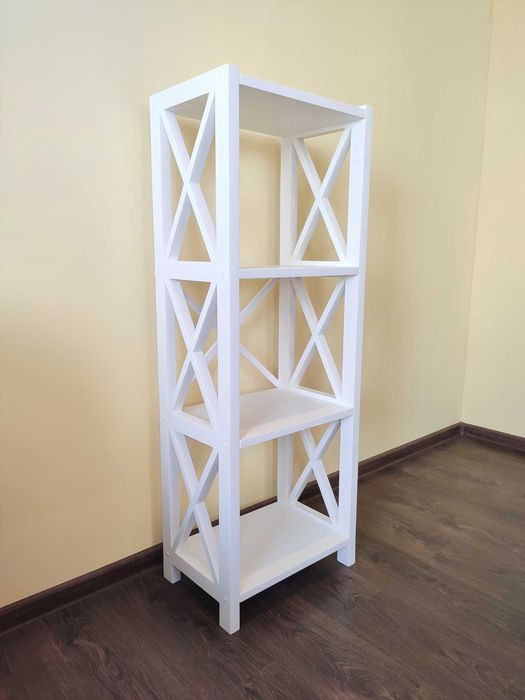 Стелаж з натурального дерева. Етажерка. Полка. Стеллаж.