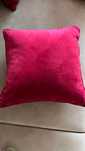 Almofada Quadrado Rosa escuro
