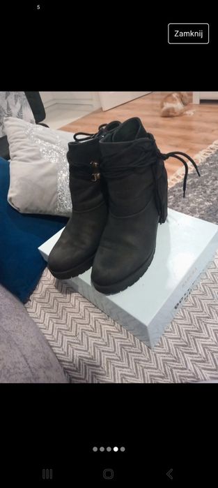 Botki Badura rozmiar 40