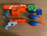 NERF zestaw pistoletów i akcesoria