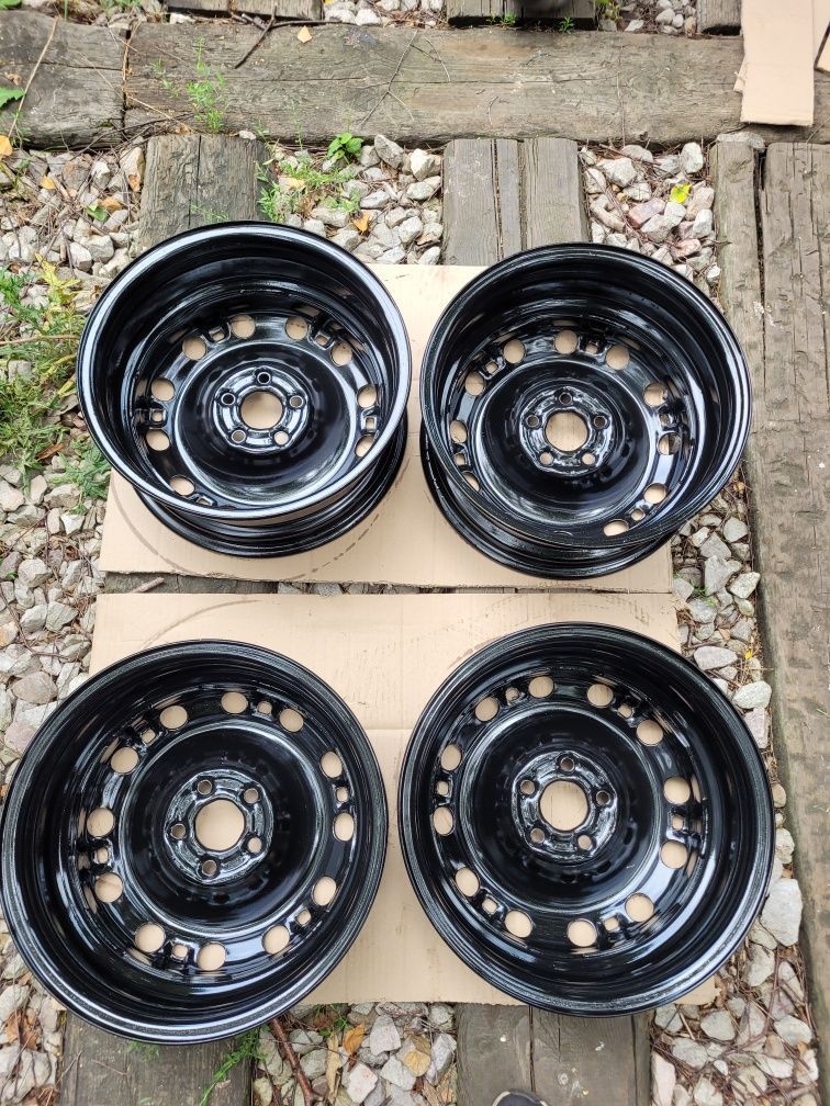 Felgi stalowe 15" 5x100 6x15 et 43 vw seat audi skoda Roomster