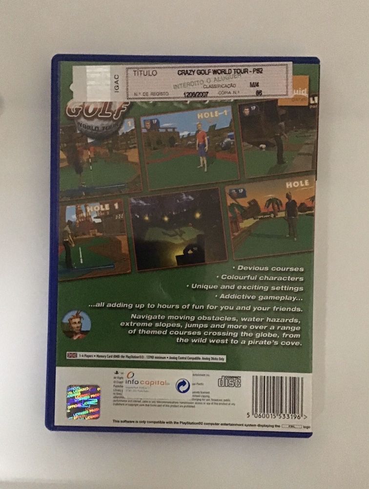 Crazy Golf World Tour - PS2