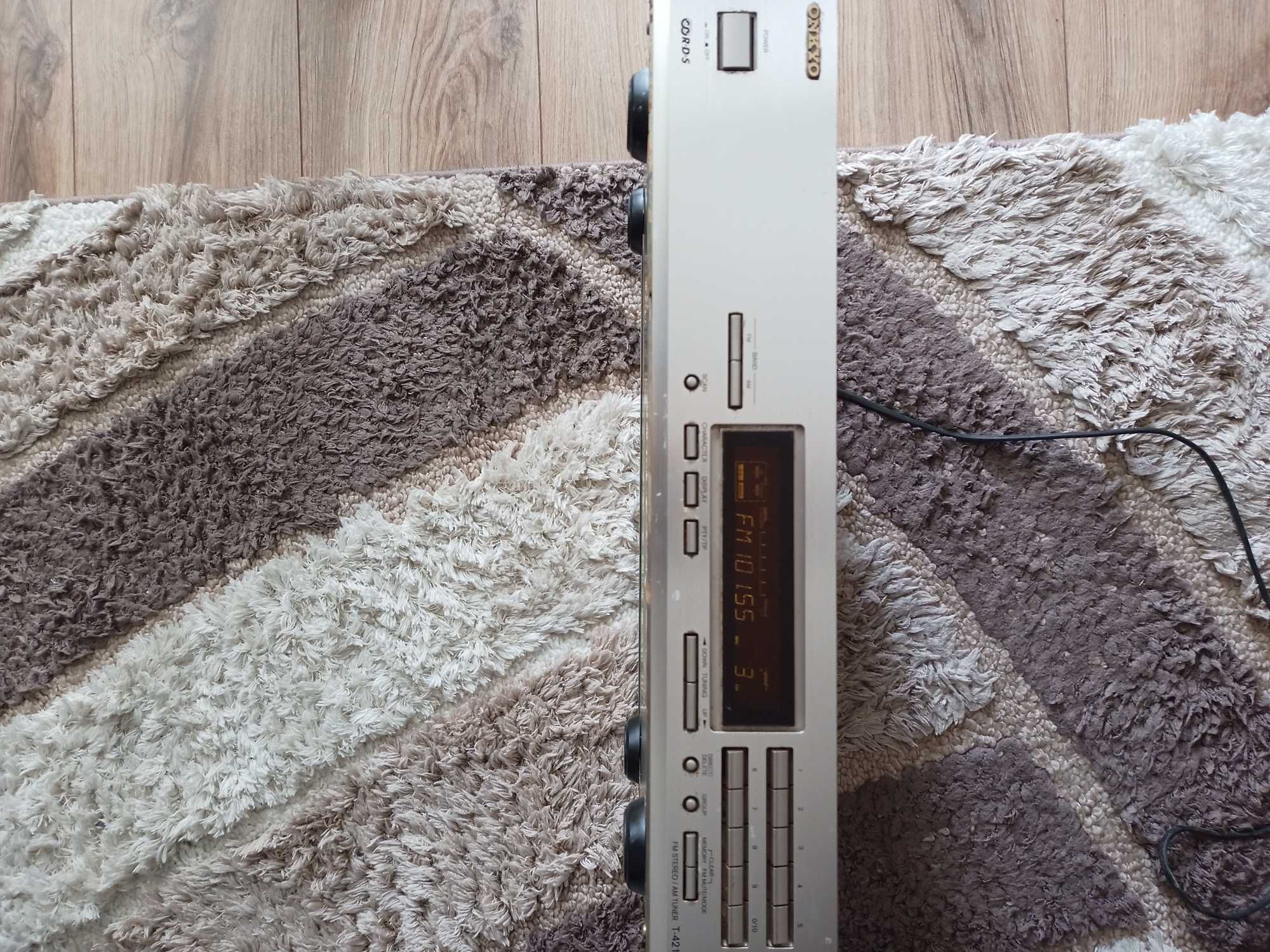 wzmacniacz i tuner onkyo