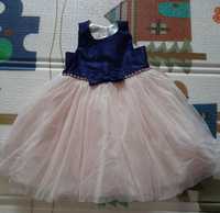 Святкова сукня плаття для дівчинки розмір  92-98 см