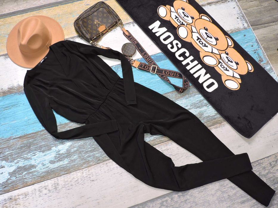 BIK BOK t Modny  Czarny kombinezon XS