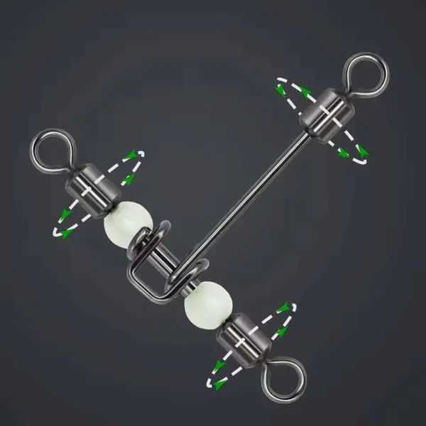 Akcesoria wedkarskie . Krętliki Drop shot. 10 szt. komplet