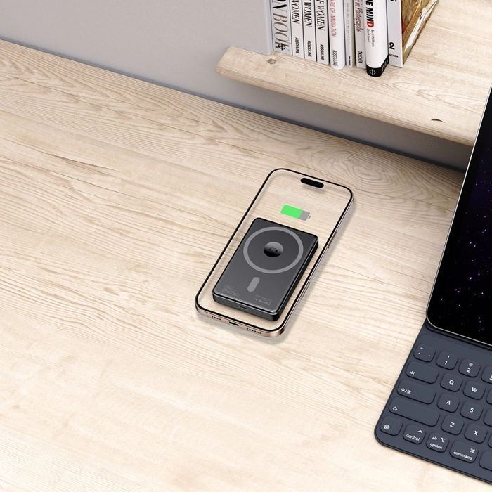 Powerbank Tech-Protect PB33 LifeMag MagSafe 5000mAH - czarny