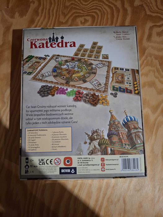 Czerwona Katedra gra planszowa Portal