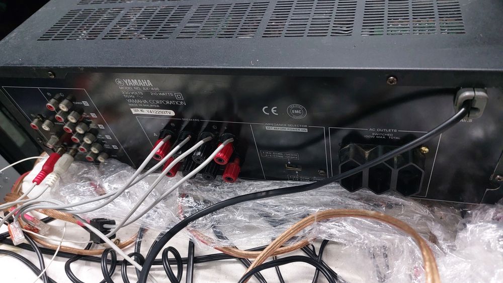 Yamaha ax 496 стереопідсилювач