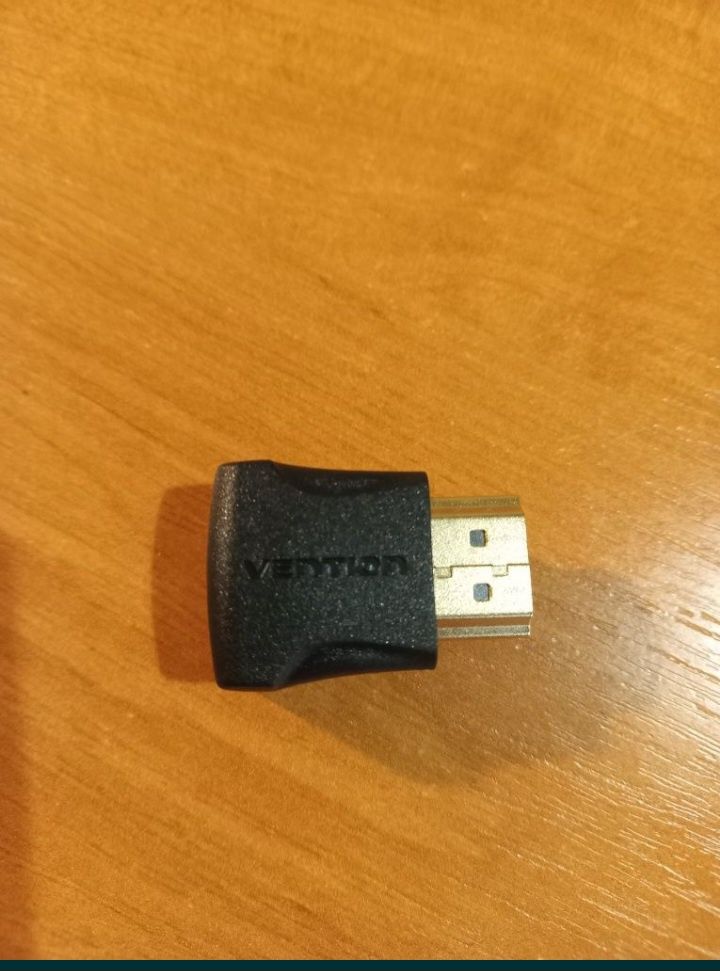 Переходник VENTION, HDMI-HDMI, под угол в 90 градусов..