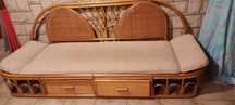 Meble z rattanu komplet