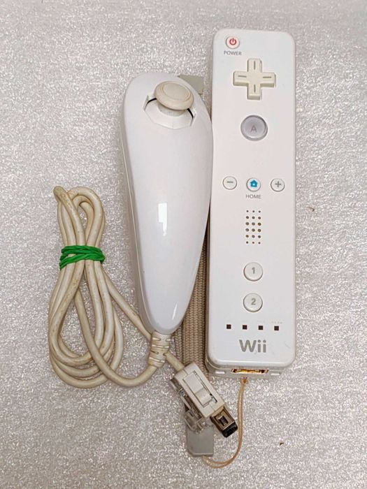 Pakiet Pilot Remote i Nunchuck Nintendo Wii Oryginalne