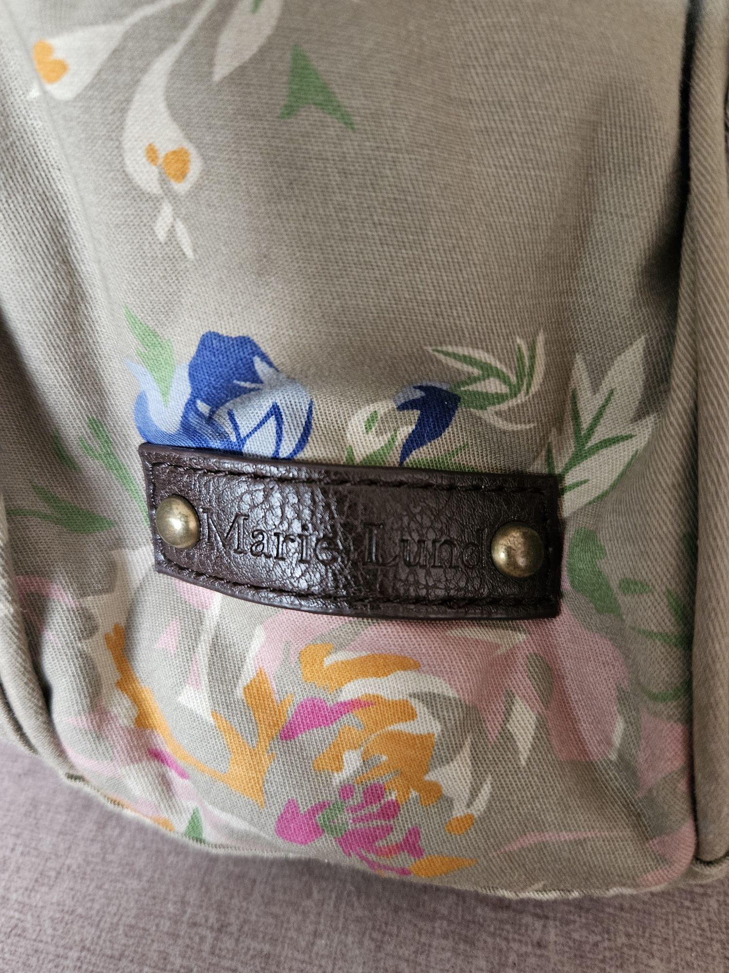 Marie Lund nowa, pojemna torba tote bag