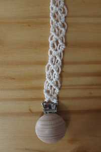 Prendedor de Chupeta | Crochet