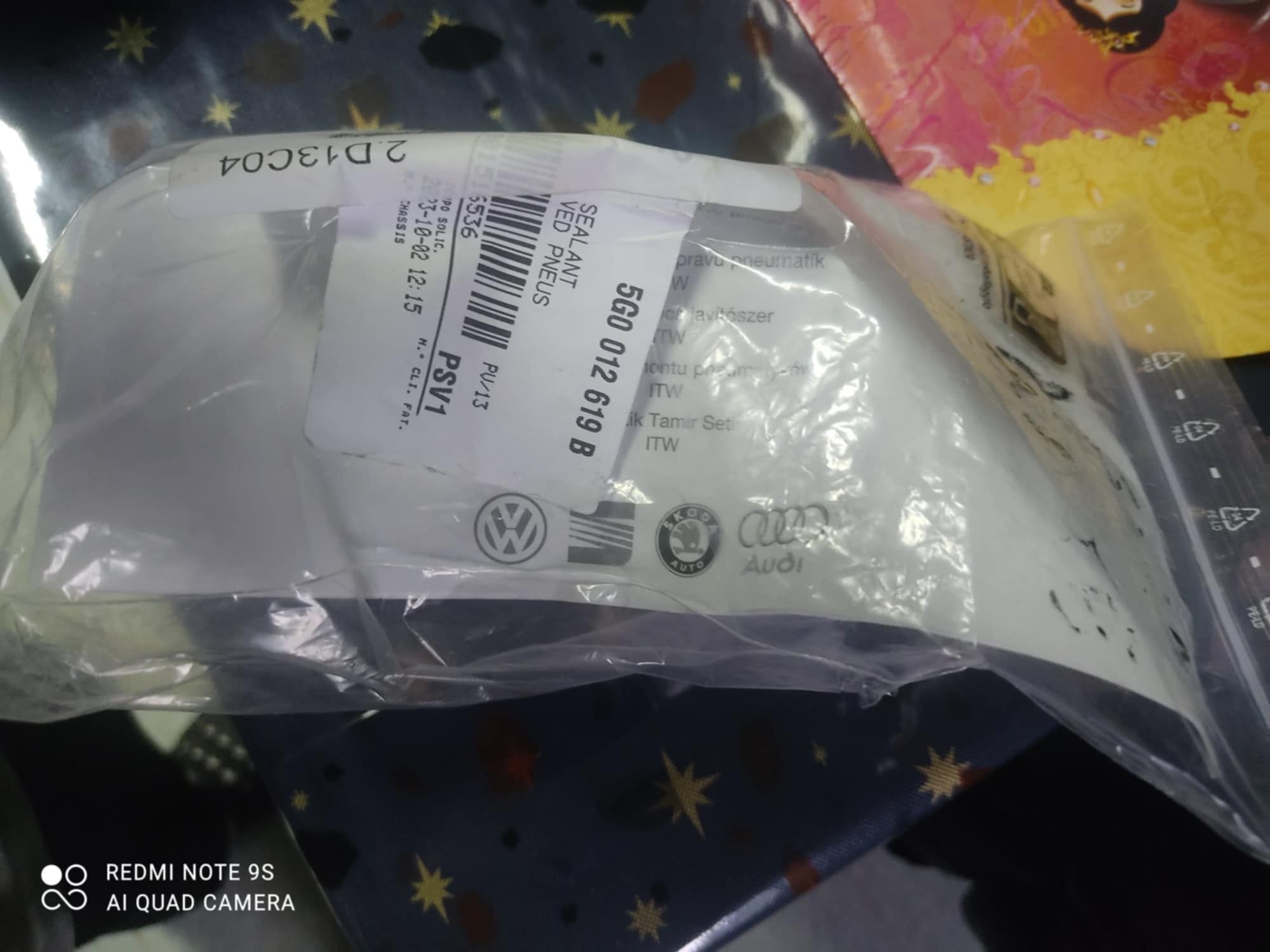 VW Grupo VAG Compressor de ar Novo