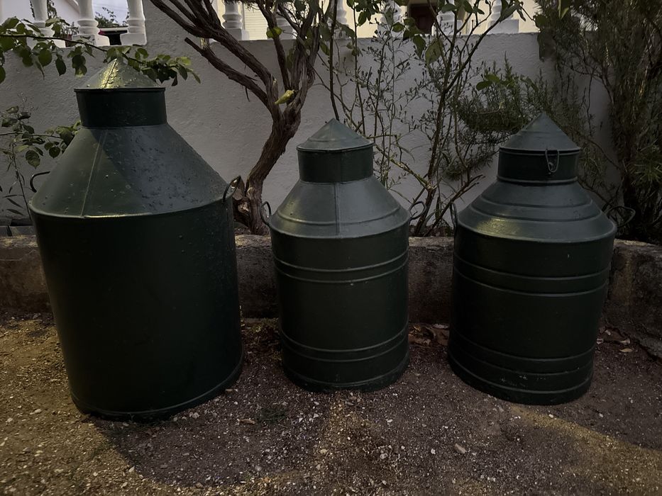 Talha de azeite antigas para decorar