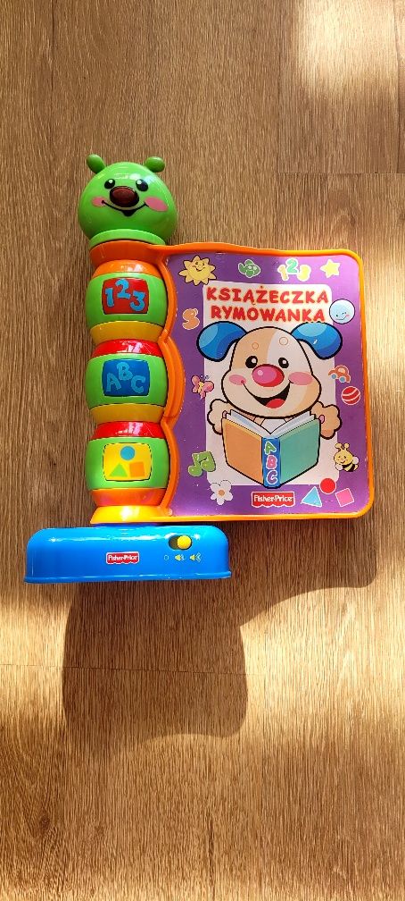 Fisher Price książeczka rymowanka interaktywna