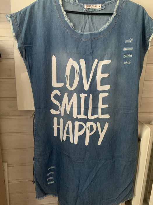 Джинсовое платье