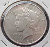 E. U. A. Moeda de Um Dólar 1922 (Prata)