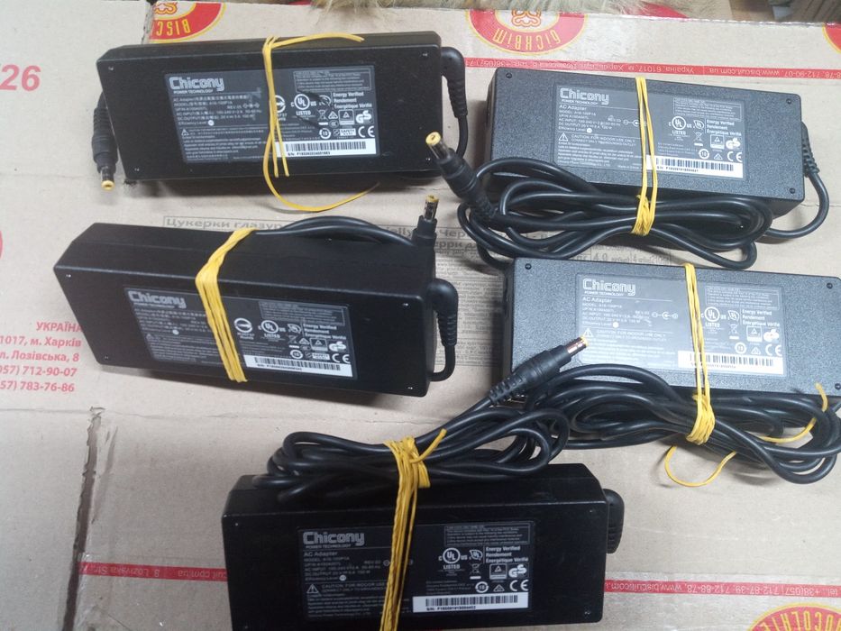 Chicony 100W 20V 5А 5,5х2.5 Оригінал Блок питания живлення
