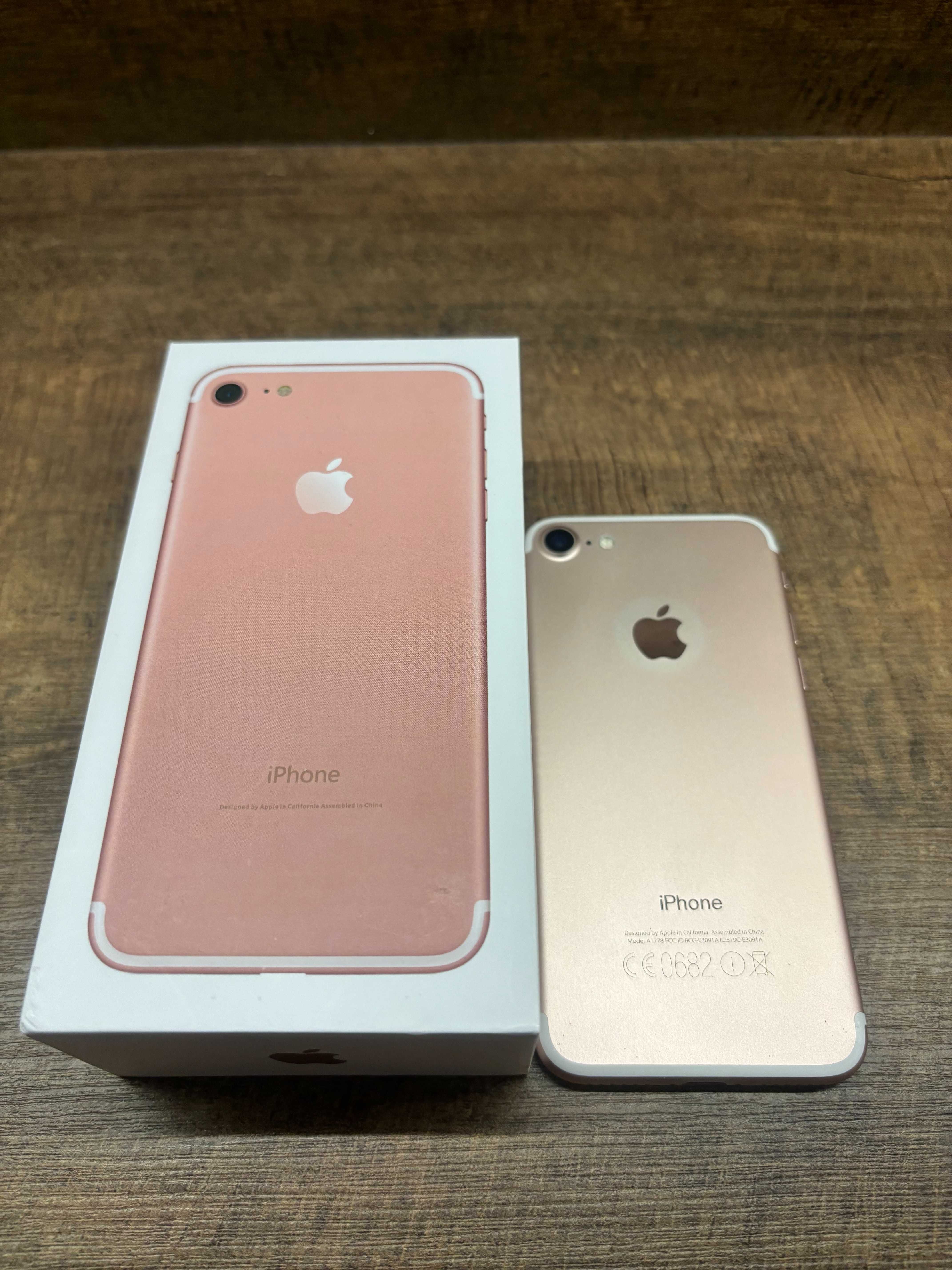 Apple IPHONE 7 Różowy ROSE 97% Bateria - BDB STAN