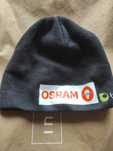 Bavac czarna czapka wełniana wool wełna 30% ob. głowy 58cm