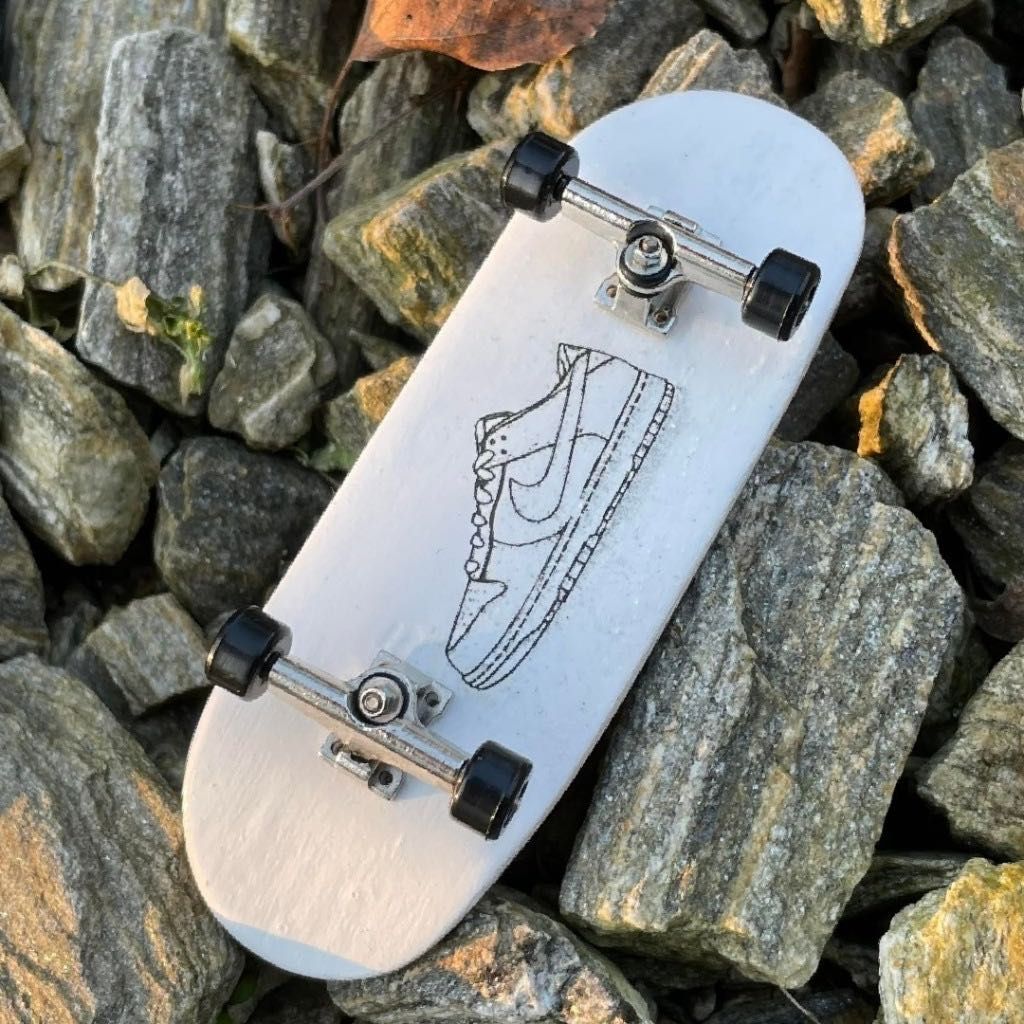 NOWY! Fingerboard Drewniany MINI Deskorolka PRO