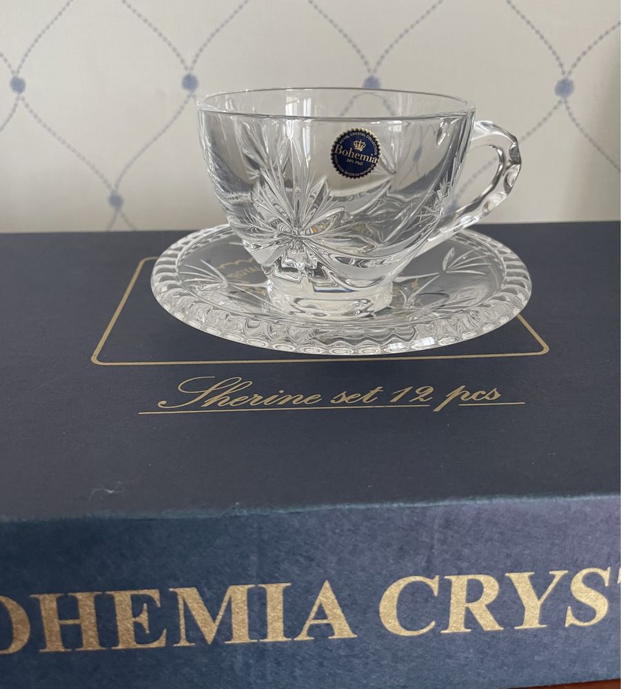 Чайный сервиз Bohemia Crystal ( 6 персон)