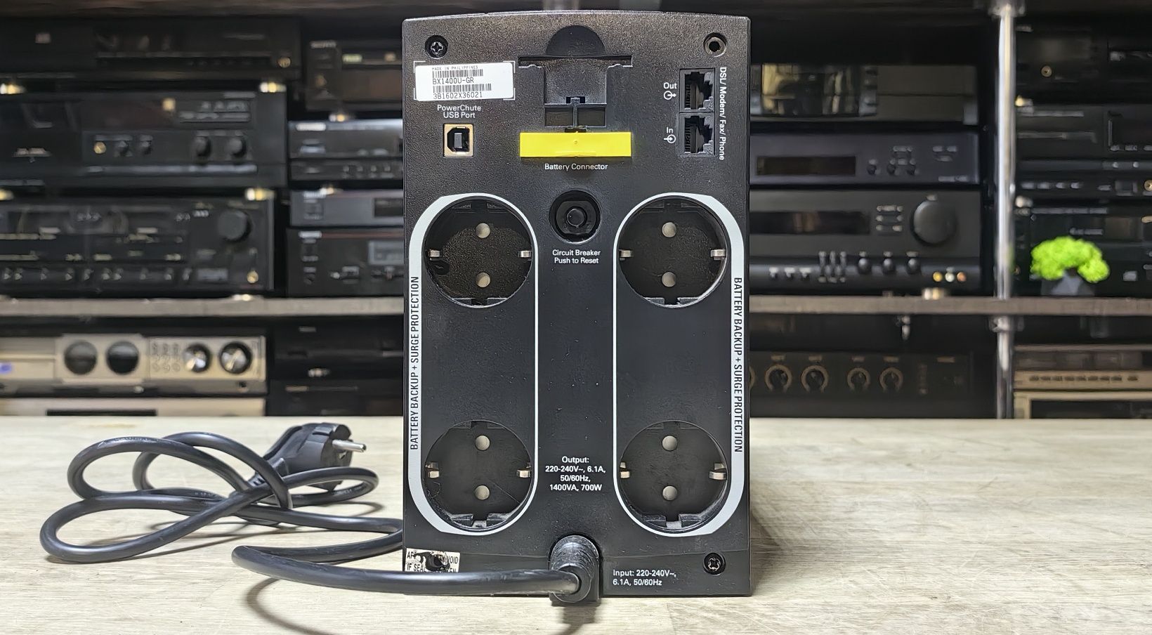 APC Back-UPS 1400/Voltcraft 400 VA/Дефект