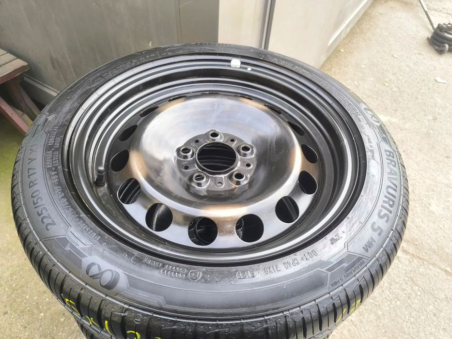 5x120 Felgi Stalowe Stal 17 Koła Letnie Lato BMW 3 SERIA E90 E91 3 E46 F30 F31 E34 4 F32 F33 1 E81 E87 E88 F20 F21 X1 E84 X3 F25 2 F22 F23 Z3 Z4 21r. 8,5mm Legnica ALU-RAD 225/50