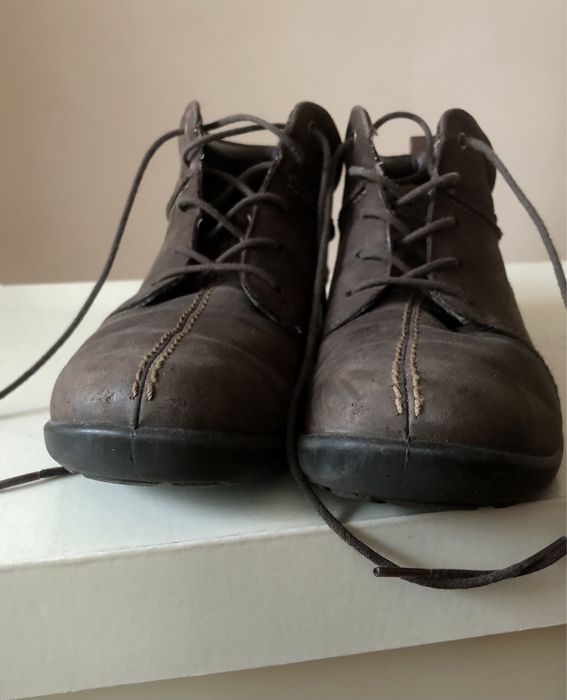 Ecco, r.36 gore-tex buty niskie skóra naturalna brązowy nubuk