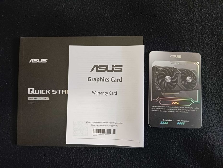 Відеокарта Asus GeForce RTX 4060 8GB DUAL з гарантією